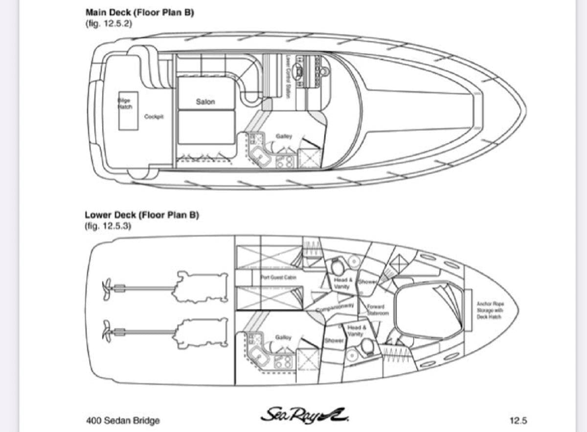 1996 Sea Ray 400 Sedan Bridge — Unknown, TN (photo 24)