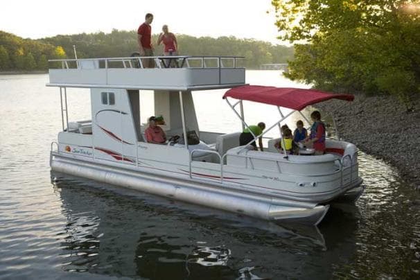 2008 Sun Tracker Party Hut 30 I/O Regency Edition — Nashville, TN (photo 41)